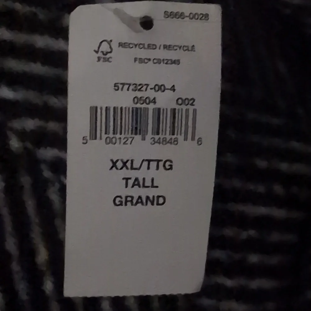 GAP Black And White Long Belted Women's Coat - Picture 3 of 3